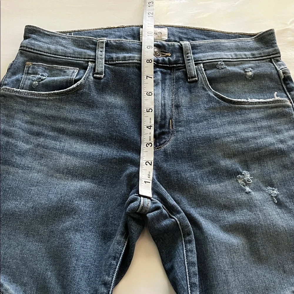 Hudson Jeans Ethan Biker Super Skinny Size 29